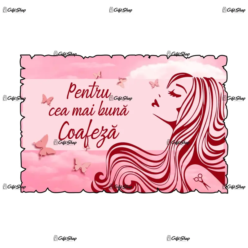 Pentru cea mai buna coafeza, magnet frigider mgs065